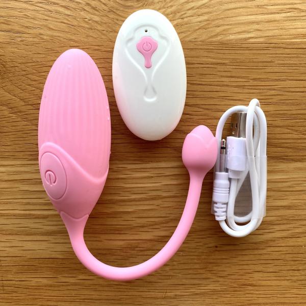 Sextoy Trứng Rung Nòng Nọc màu Hông Điều Khiển từ Xa Không Giây - Giup Hỗ Trợ Chi Em street Hiệu Quả