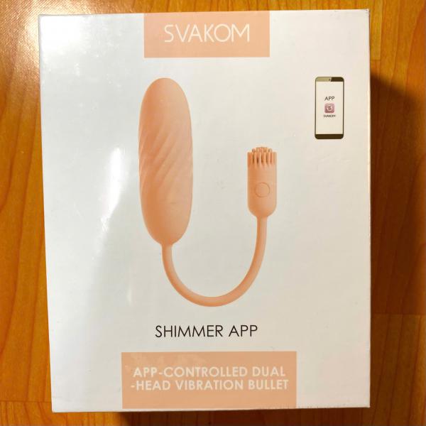 Trứng Rung Kép 2 Dầu Svacom Shimmer App Điều Khiển Từ Xa Bằng Ứng Dụng Điện Thoại