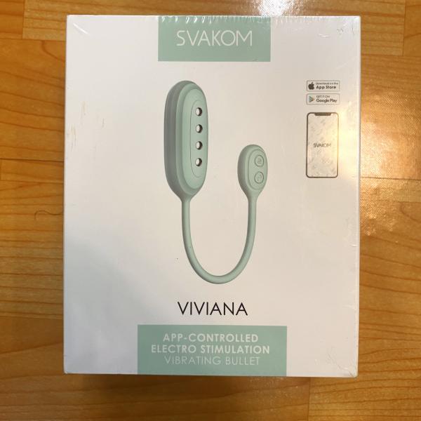 Trứng Rung Kích Thích Sốc Điện Svakom Viviana Điều Khiển Qua aap Bằng Điện Thoại Từ Xa Kích Thích Cực Mạnh