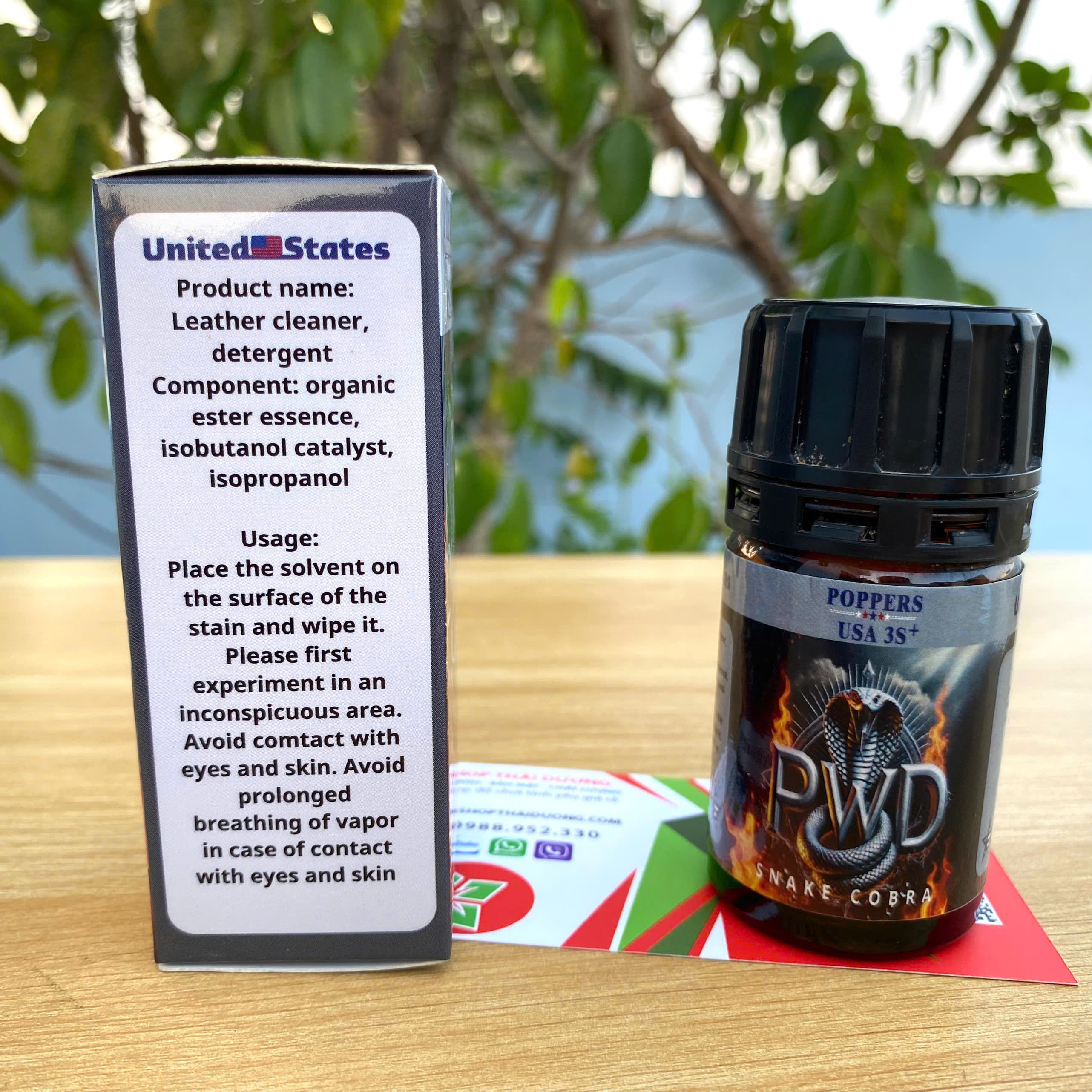 Popper USA 3s+ Snake Cobra Pwd 40ml