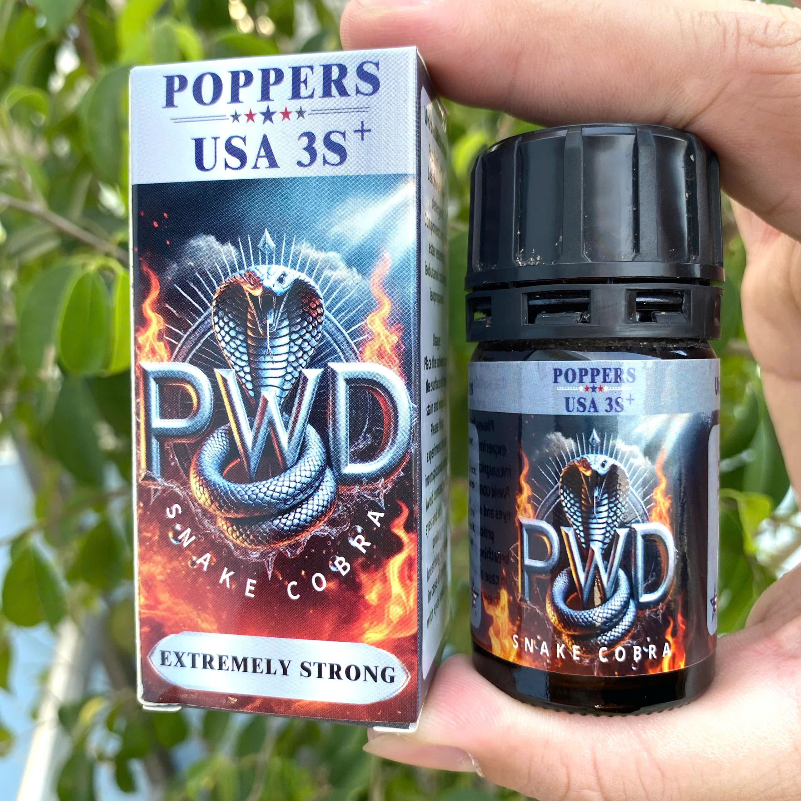 Popper USA 3s+ Snake Cobra Pwd 40ml