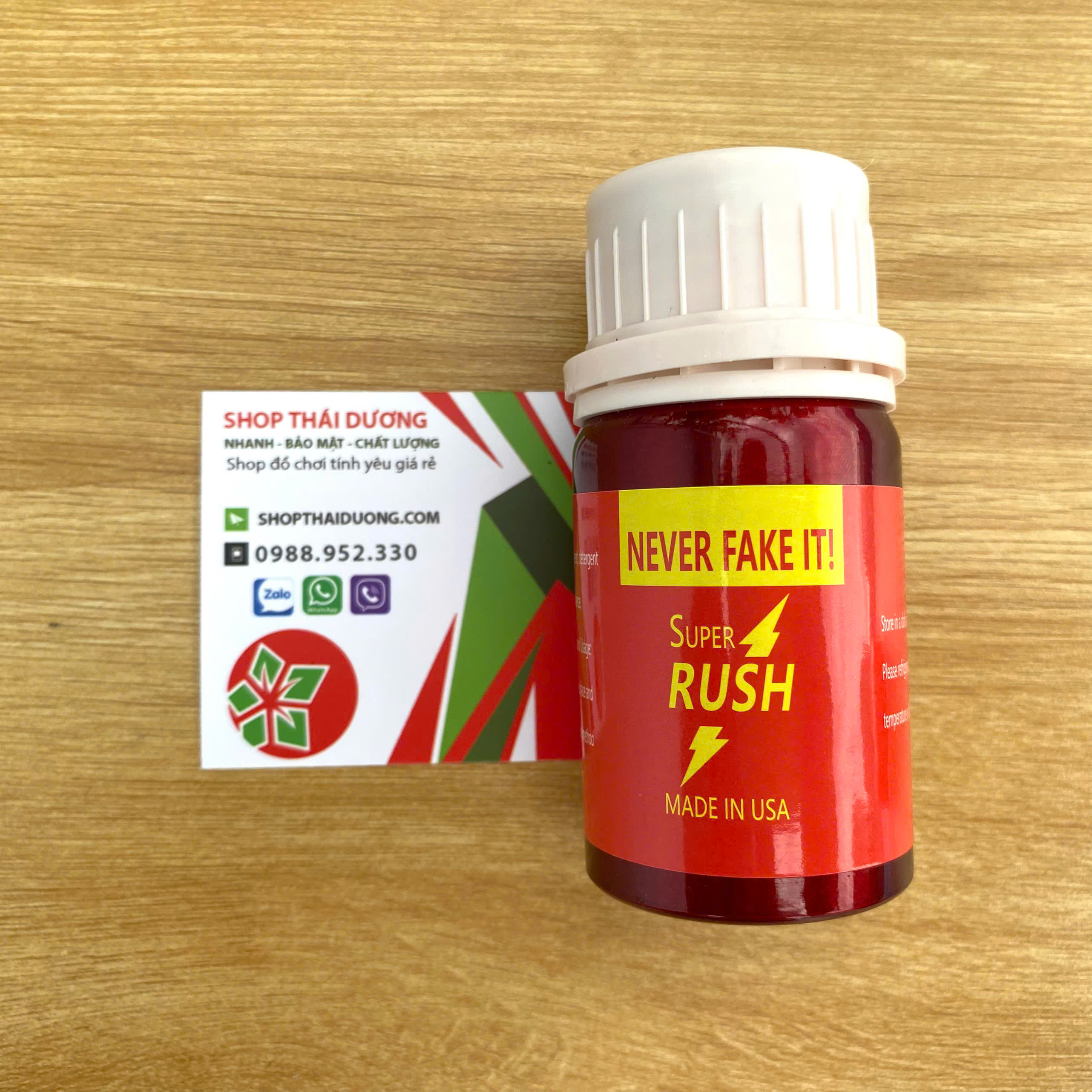 Popper Khô Super Rush Đỏ PWd Tăng Hưng Phấn Cho Top Bót