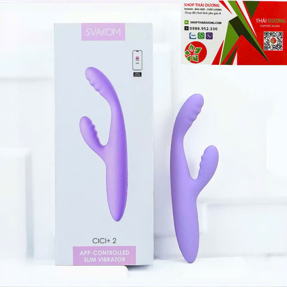 Máy Massage Điểm G Svakom Cici Plus 2 Điều Khiển Qua App