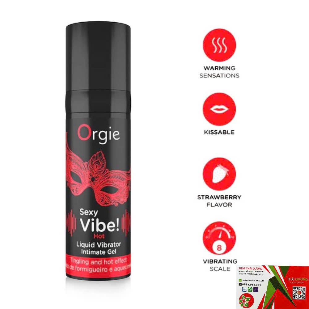 Gel Rung Kích Thích Orgie Sexy Vibe! Hot Bí Quyết Giúp Nàng Lên Đỉnh