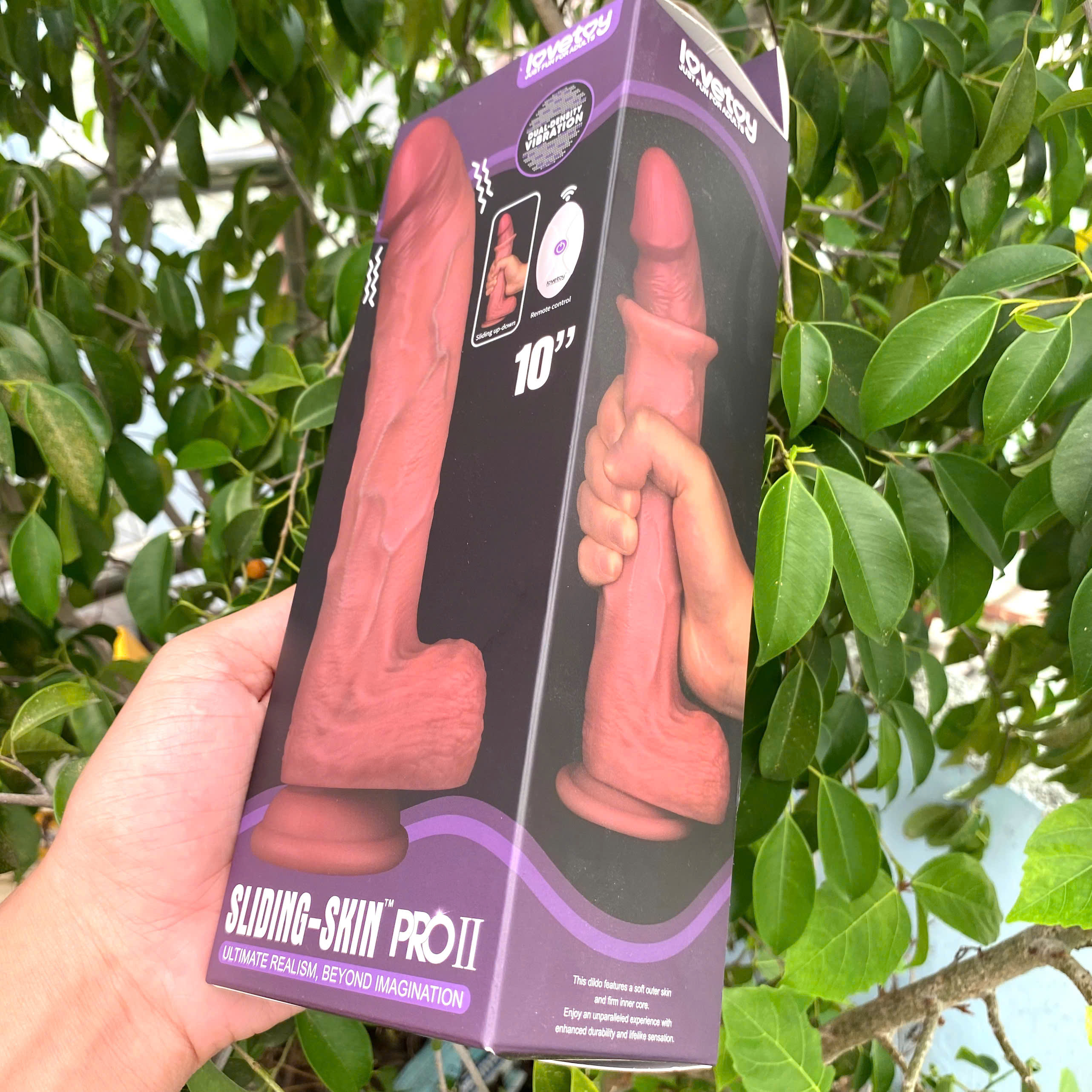  Đại lý Dương Vật Giả Lovetoy Sliding Skin Pro II (10 Inch) – Rung Tự Động, Có Điều Khiển Từ Xa loại tốt