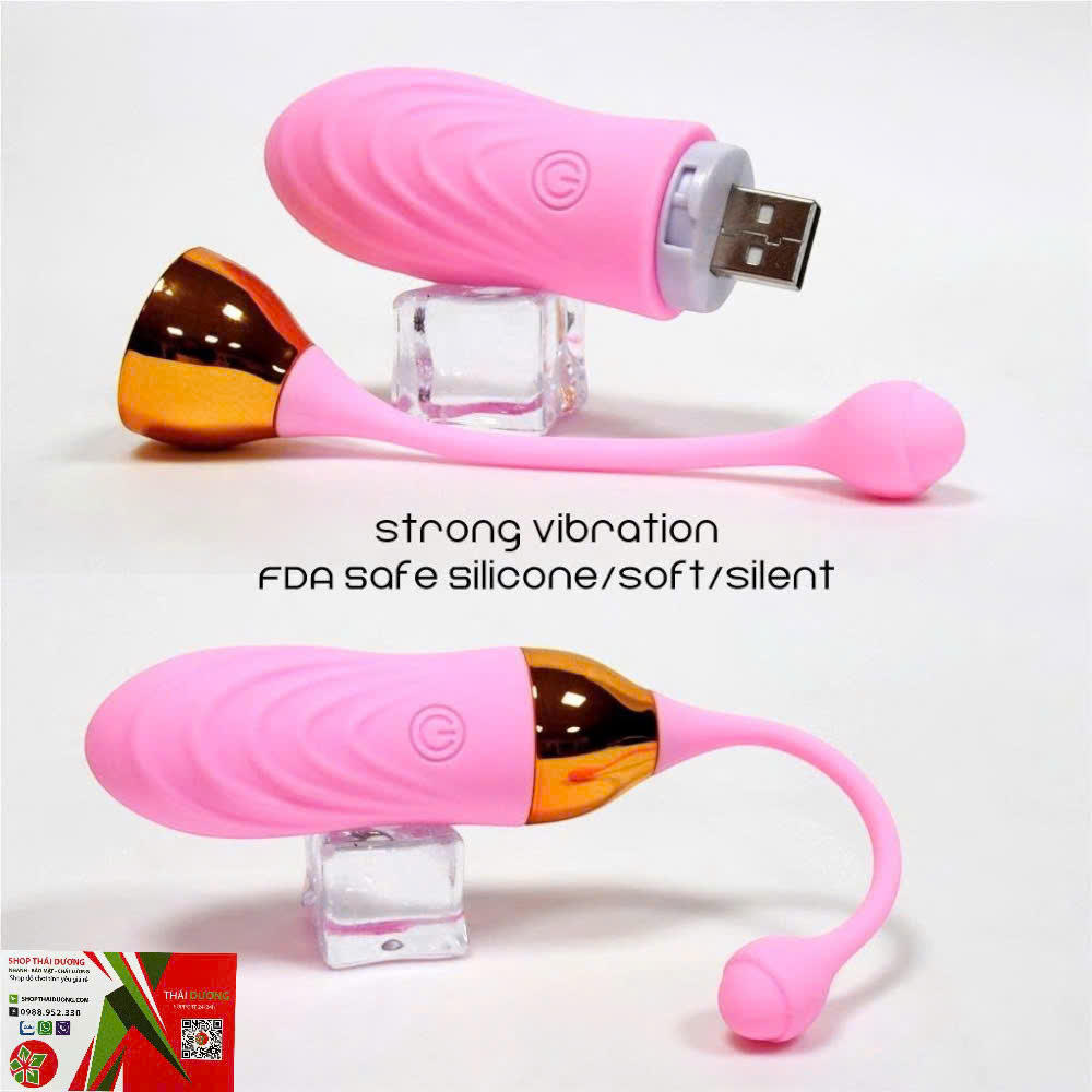 Trứng Rung Điều Khiển Từ Xa Luminous 10 Chế Độ Sạc USB Cao Cấp Cho Nữ