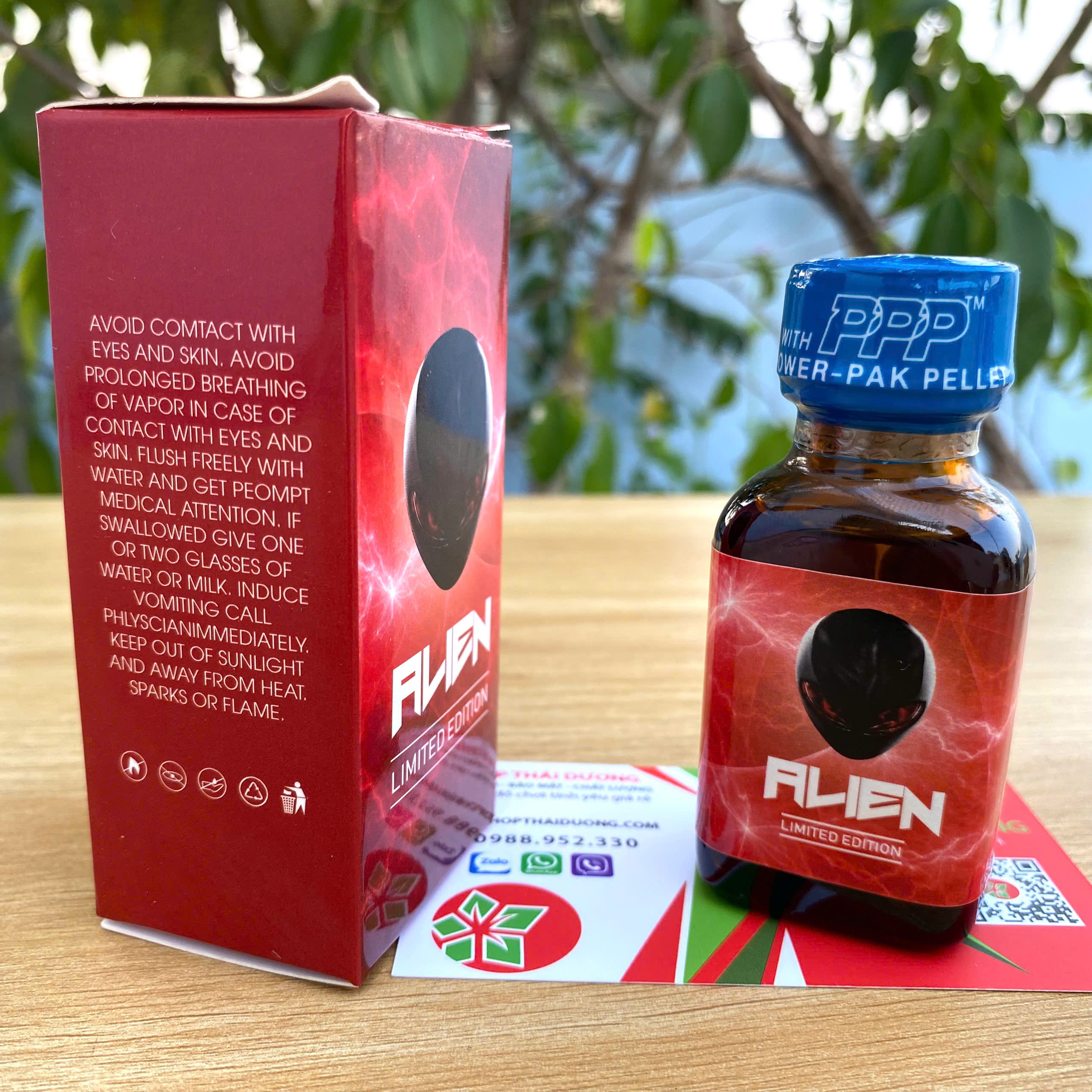 Popper Alien Đỏ cực mạnh 30ml