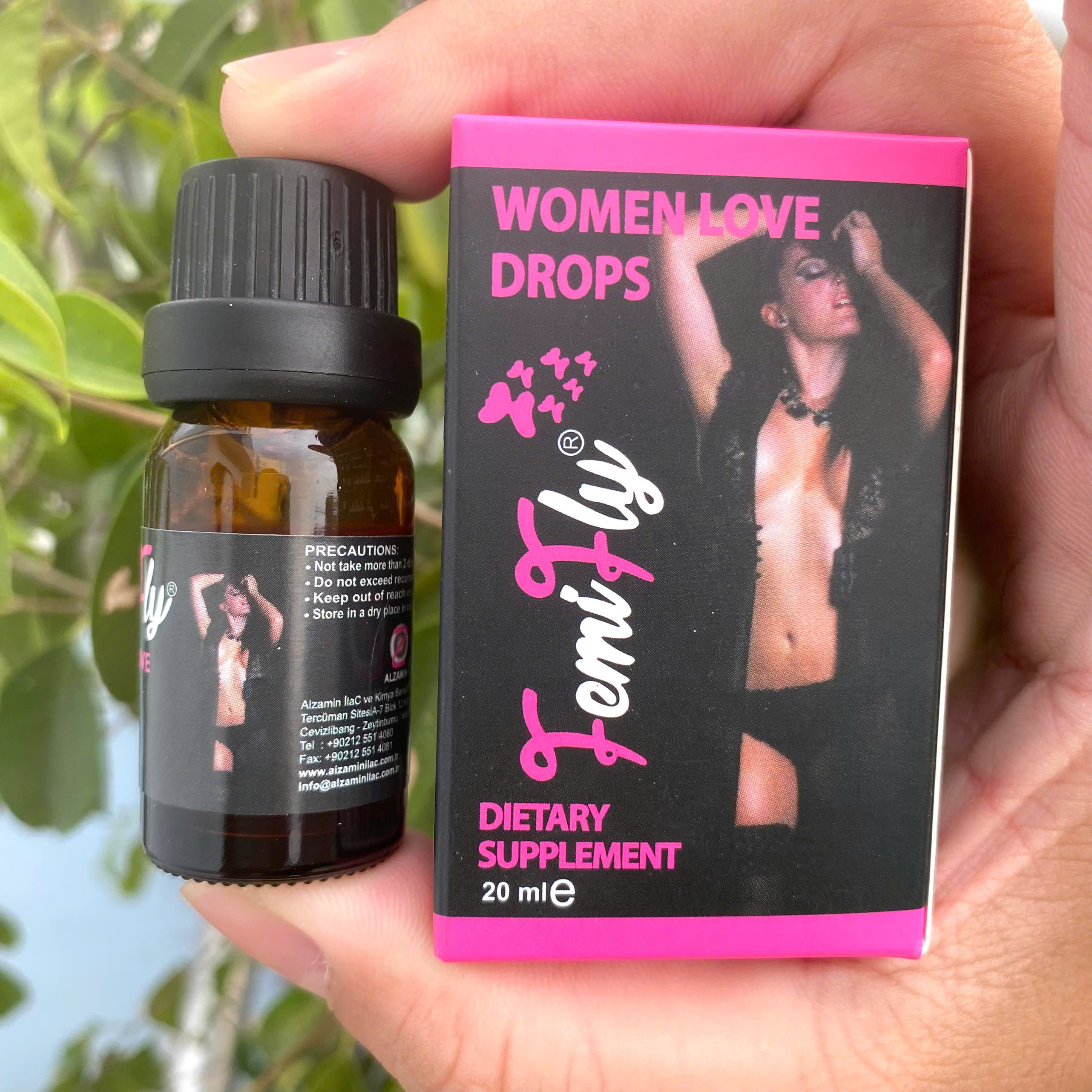 Thuốc kích dục nữ Femi Fly Women Love Drops FemiFly Hỗ Trợ Tăng Hưng Phấn Ở Nữ