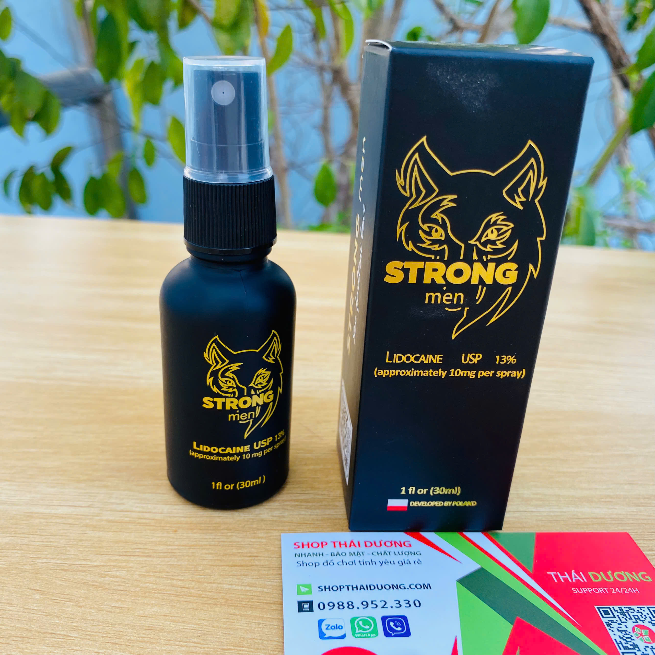 Xịt Balan Strong Men 30ml  Giải Pháp Kéo Dài Thời Gian Quan Hệ Cho Nam Giới