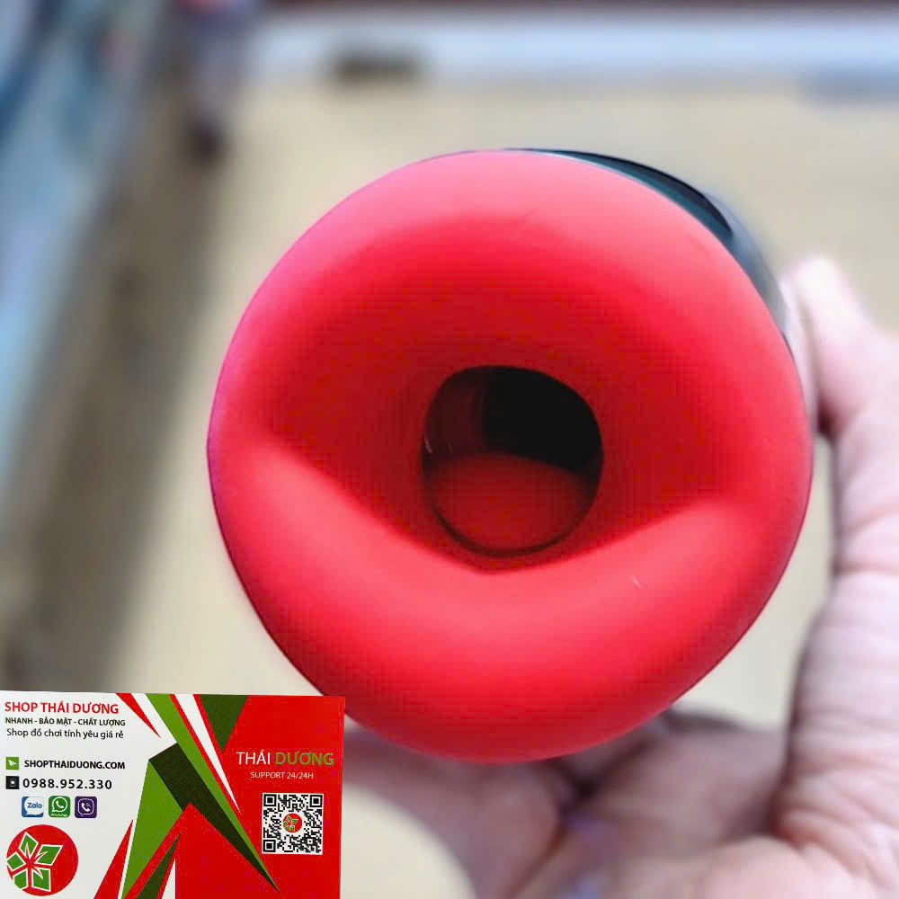 Máy âm đạo giả thụt co bóp có sưởi ấm và âm thanh Leten Air Oral Version 3