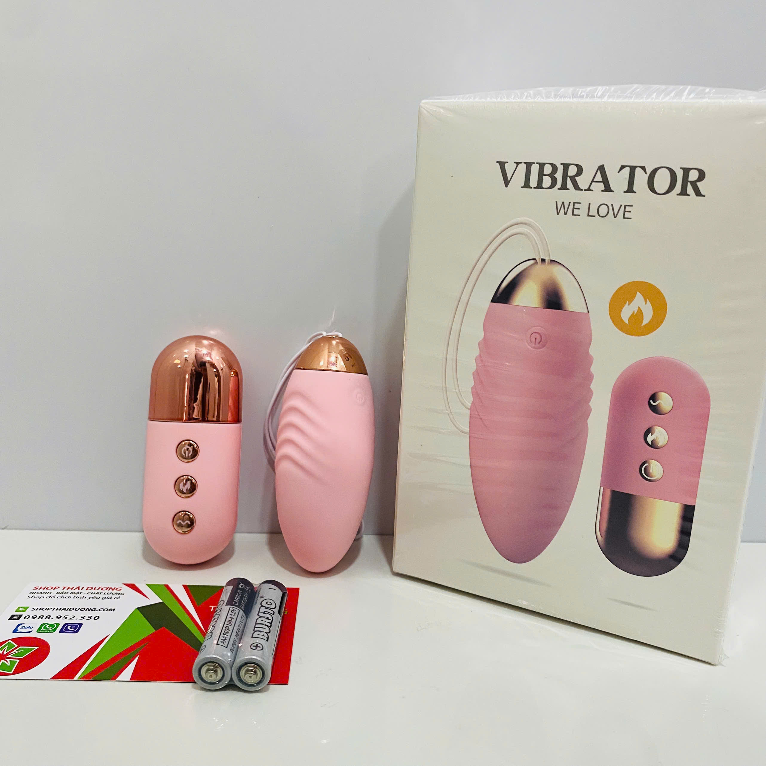 Trứng Rung Không Giây Sạc Điện Toả Nhiệt Sưởi Ấm LiLo 10 Chế Độ