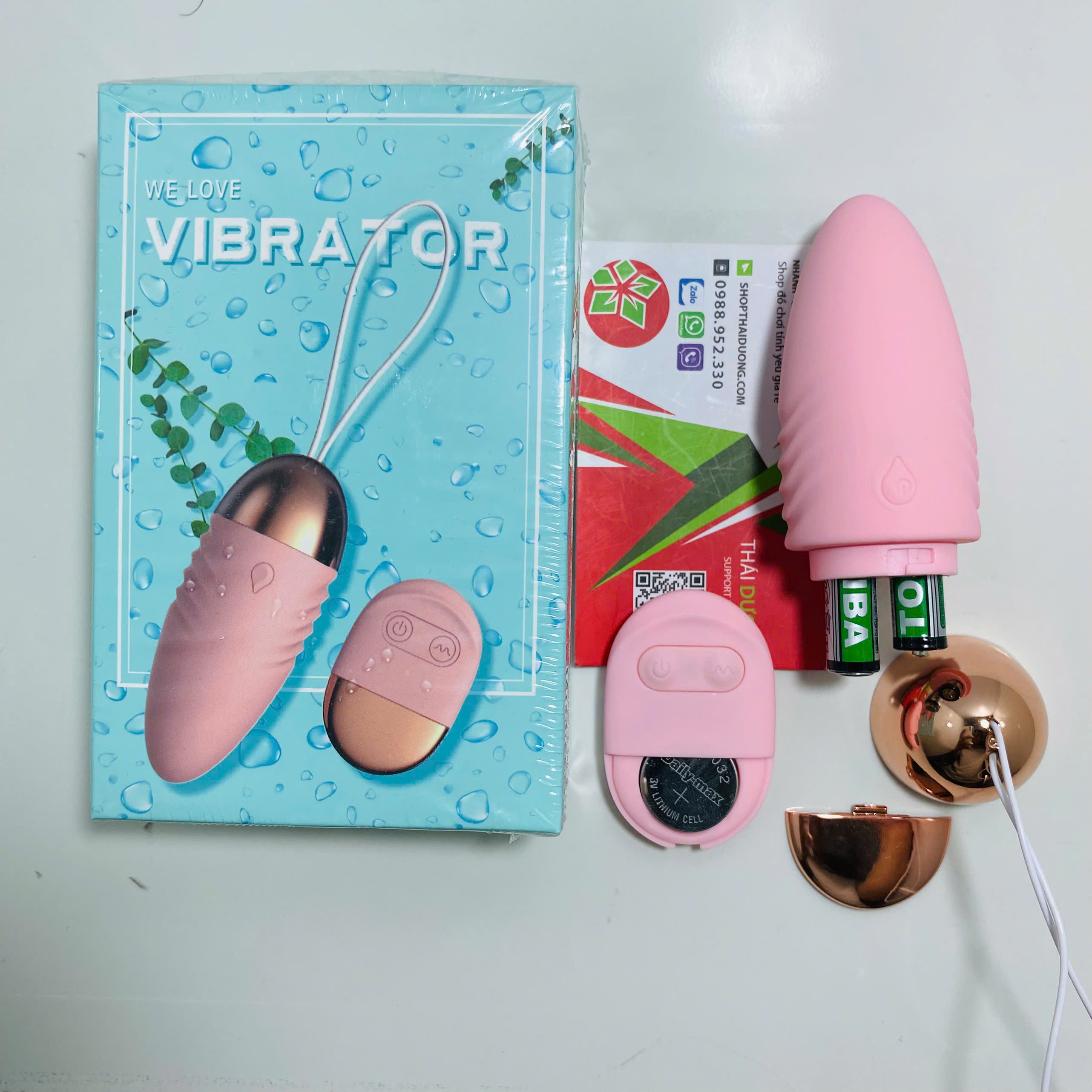 Trứng Rung Không Dây Điều Khiển Từ Xa Nhiều Chế Độ we Love ViBRATOR Dùng Cho Nữ