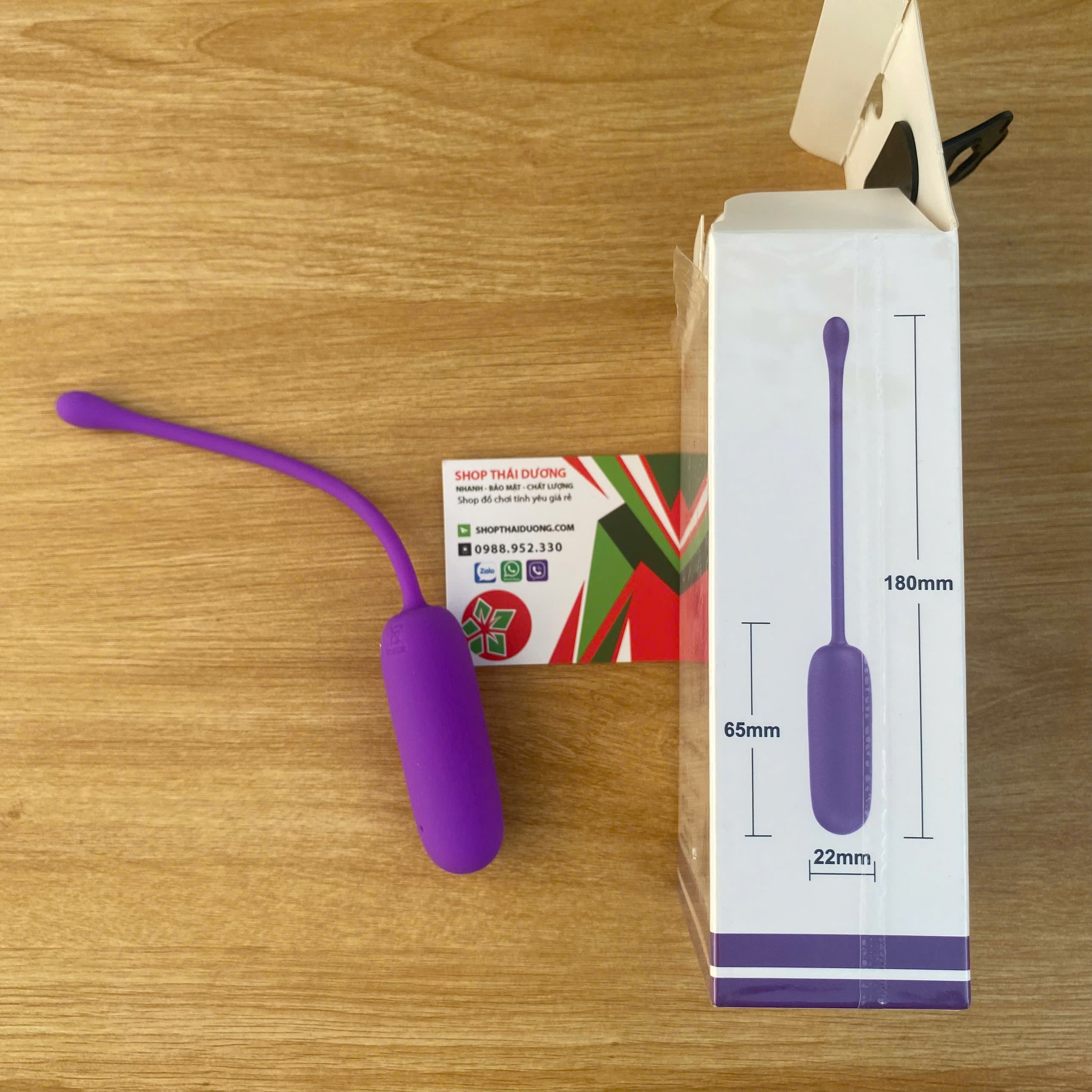 Trứng Rung mini Đuôi Chuật Prettylove Joyce 12 chế Độ Rung