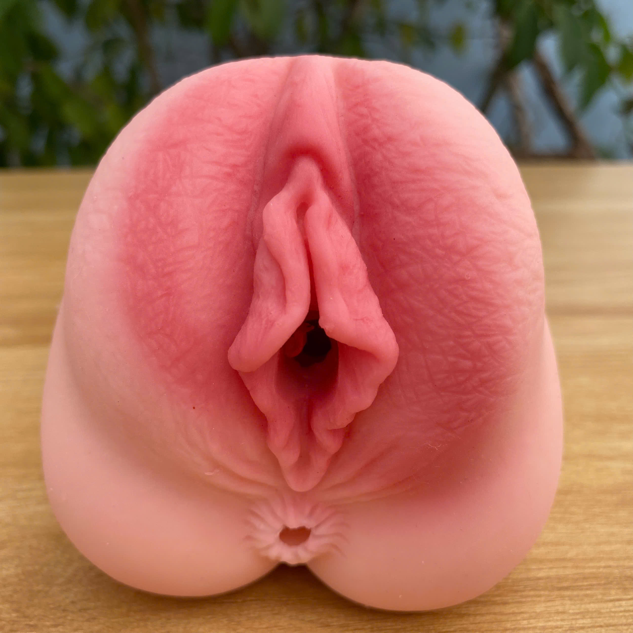 Âm đạo giả cô gái yanxi hồng hào hai lỗ âm đạo và hậu môn cho nam tự sướng 610g