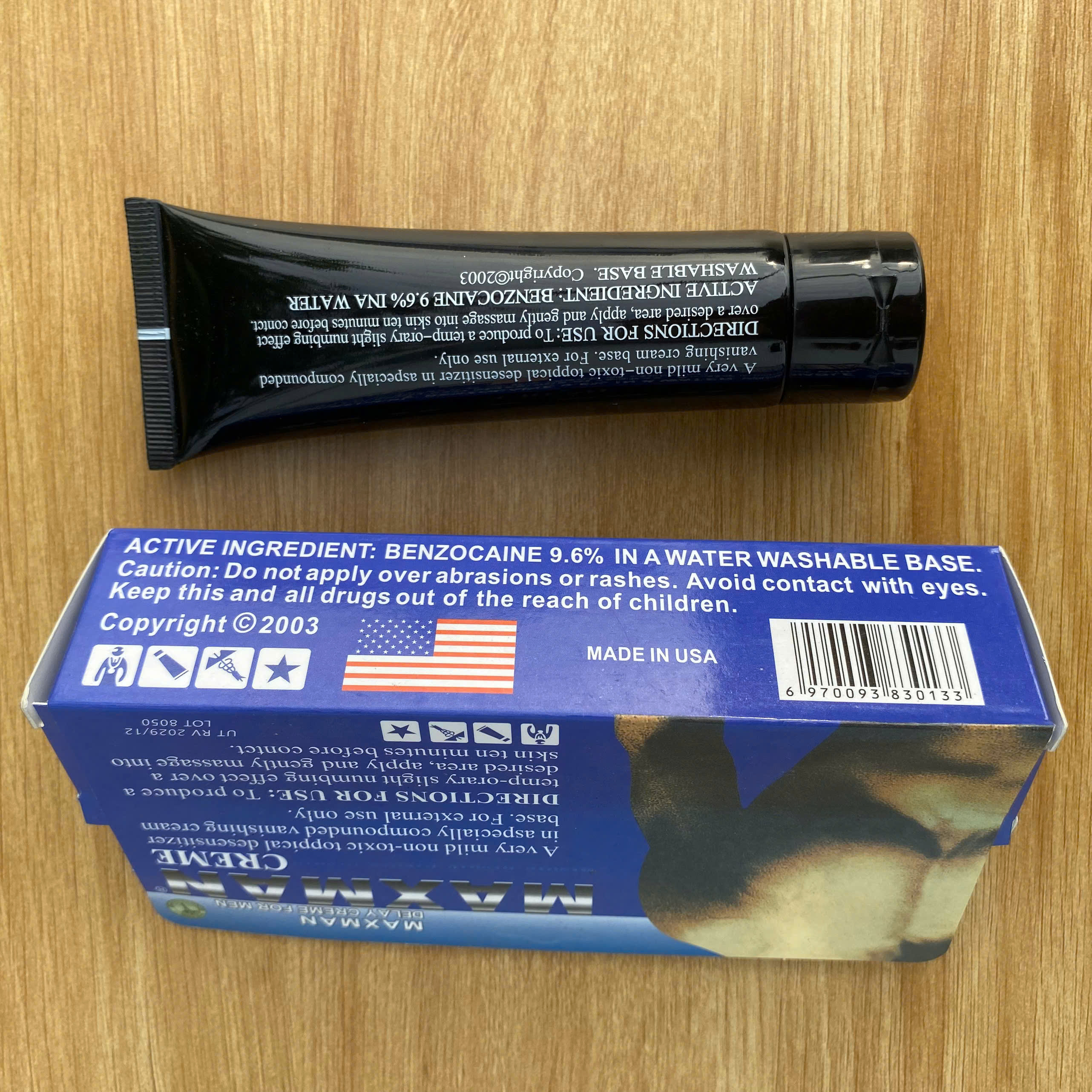 Gel Bôi Trơn Maxman USA 60ml  Hỗ Trợ Tăng kích thước kéo dài thời gian cho nam