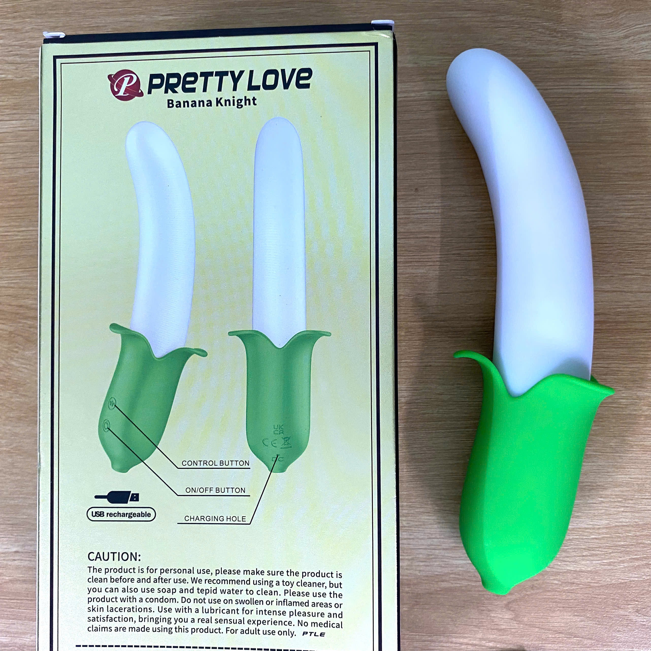 Dương Vật Giả Pretty Love Banana Knight  7 Chế Độ Rung Linh Hoạt - shopthaiduong.com