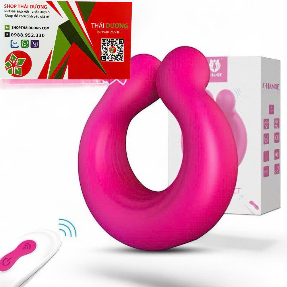 Vòng Đeo Dương Vật Điều Khiển Từ Xa S-Hander London Eye-Rct rung mạnh Kích Thích