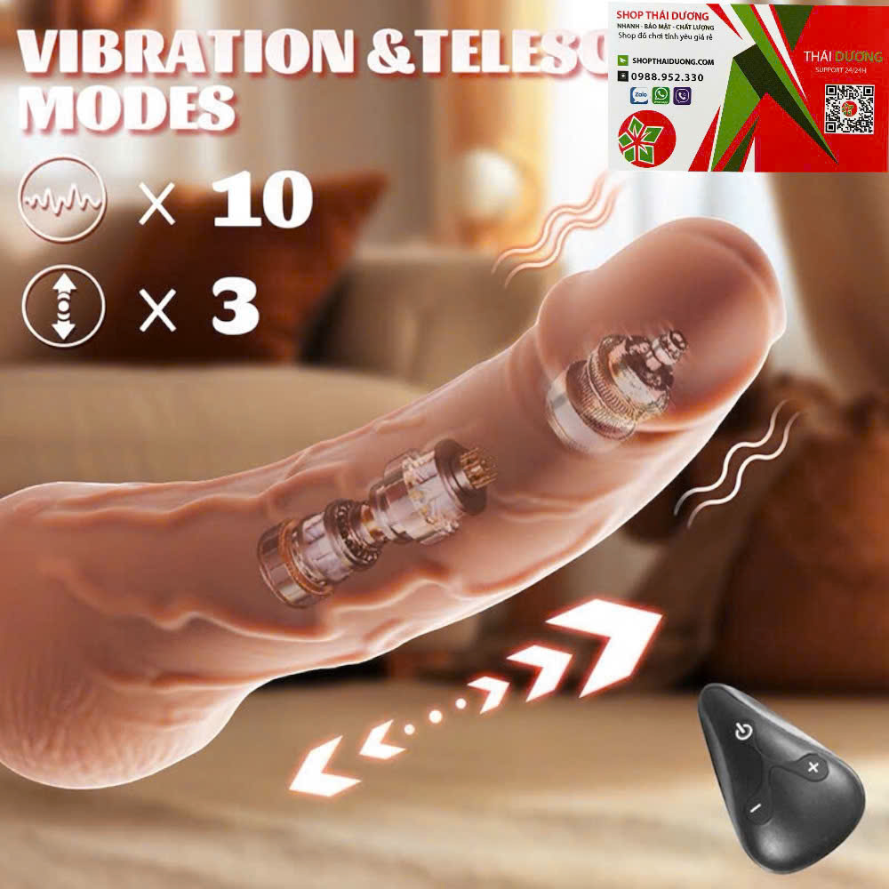 Dương Vật Giả 2 Đầu Yeain Double Wings Chính Hãng  Đai Đeo Hông Remote Từ Xa Thông Minh