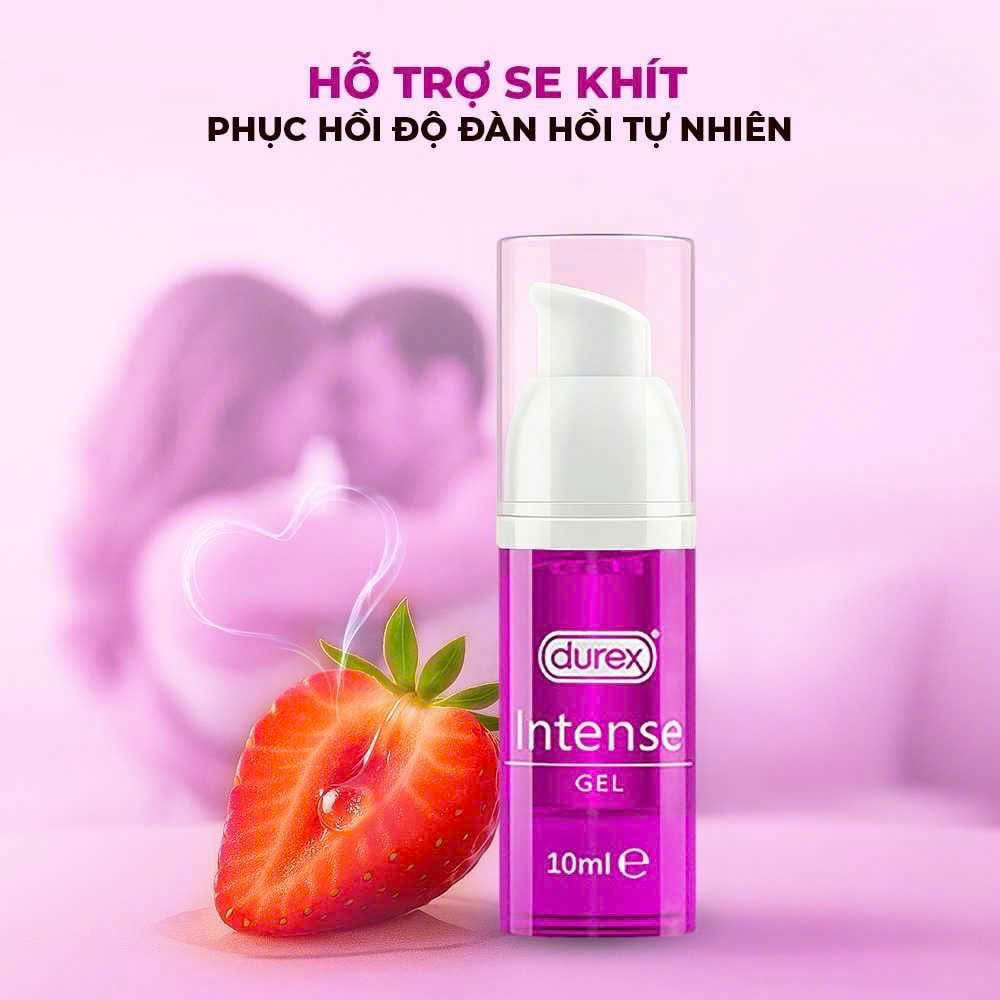 Gel bôi trơn tăng khoái cảm nữ Durex Intense 10ml cao cấp