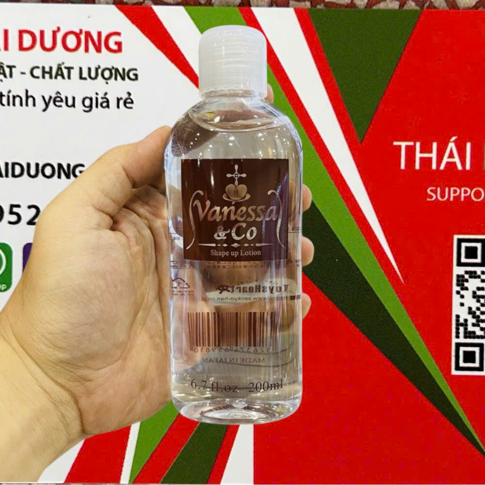Gel Bôi Trơn Vanessa & co Siêu Mượt Giup Cấp Ẩm Cho Da Chai 200ml