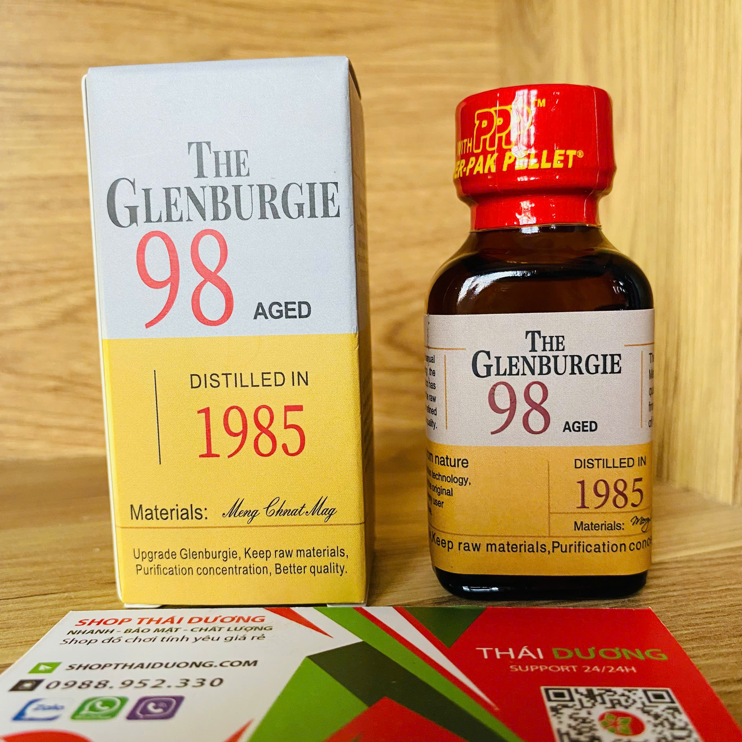 Chai Hít Kích Dục Popper Glenburgie 98 chai 30ml Mỹ làm Tăng Khoái cảm mạnh mẽ Đối Với Top Bot LGBT