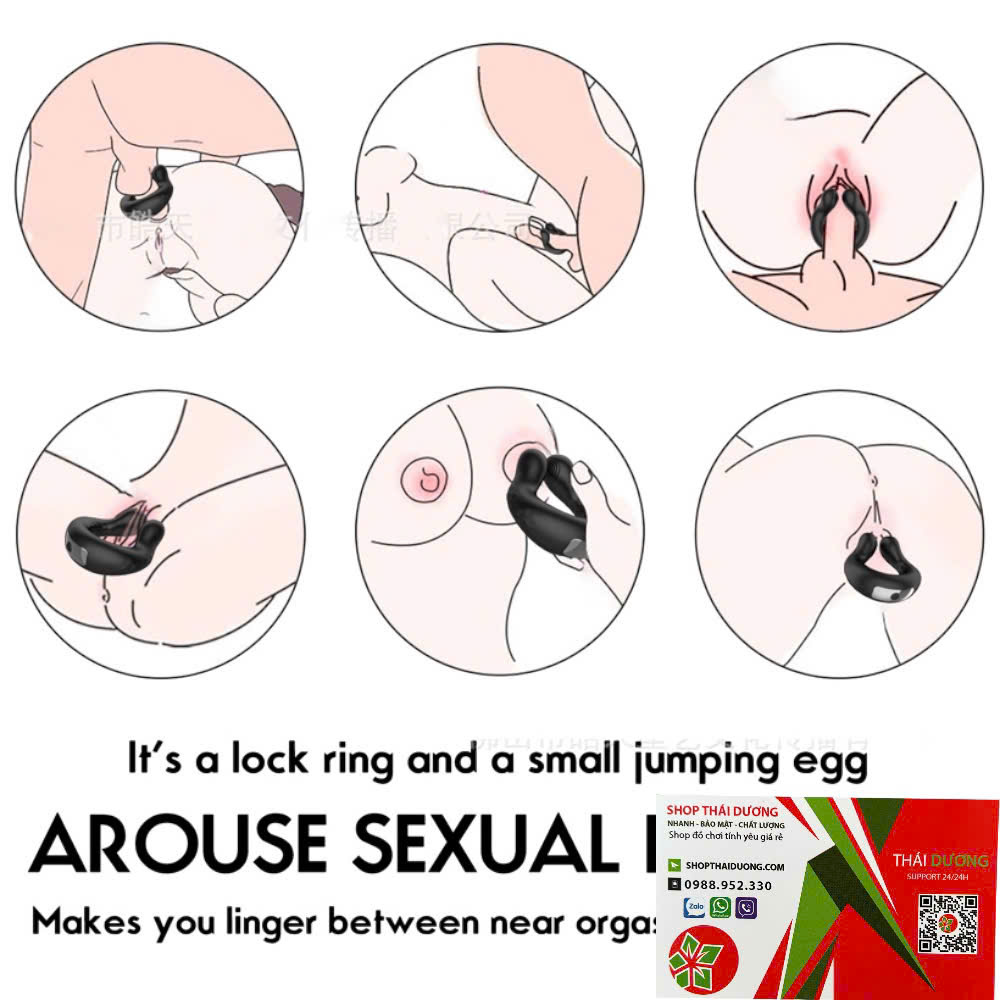 Vòng Rung Cao Cấp Pipedream Pincer Grasp 2 Động Cơ Điều Khiển Từ Xa Siêu Mạnh