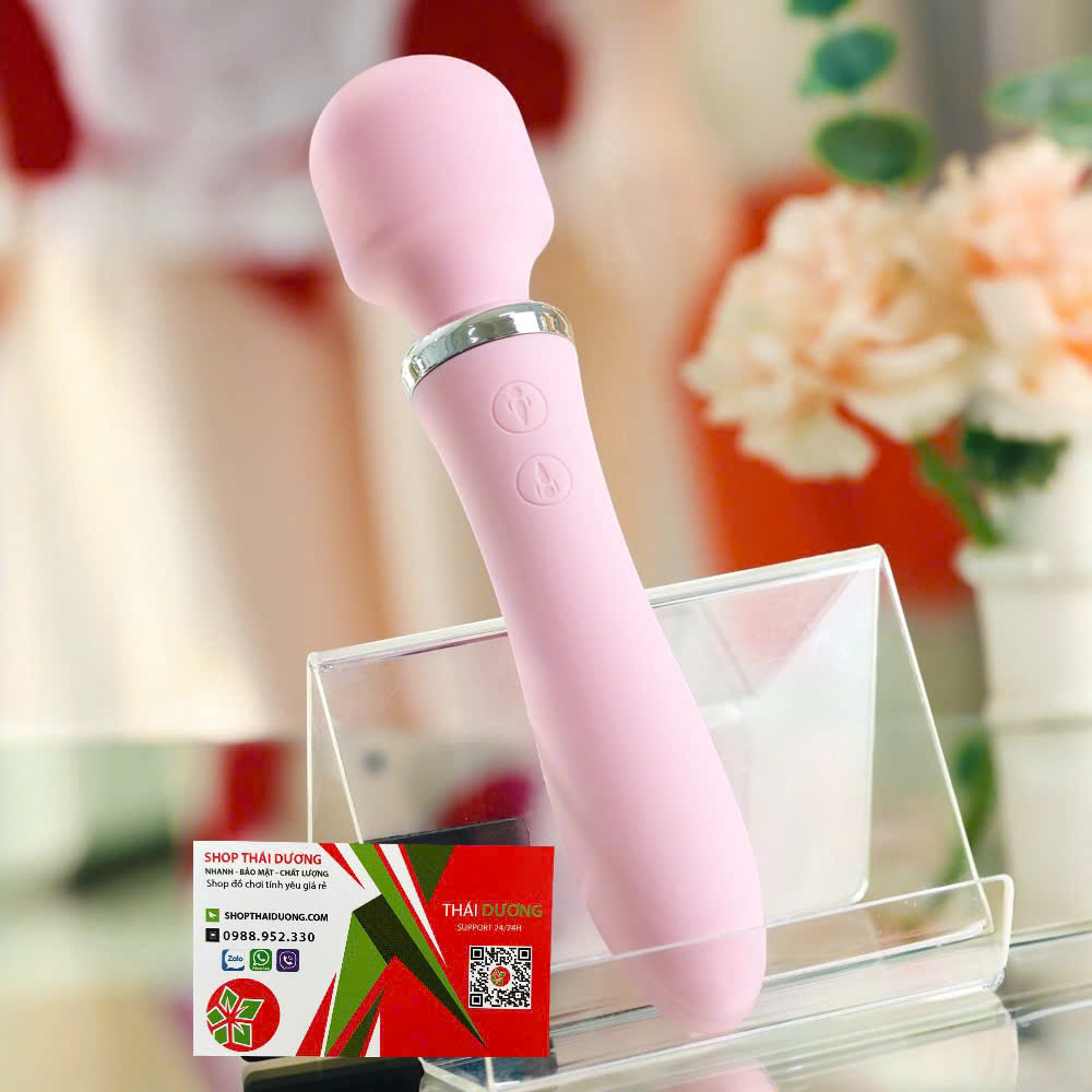 Chày Rung Tình yêu 2 Đầu Lilo Không Giây _ Kết Hợp Toả Nhiệt Massage Điểm G Cao Cấp