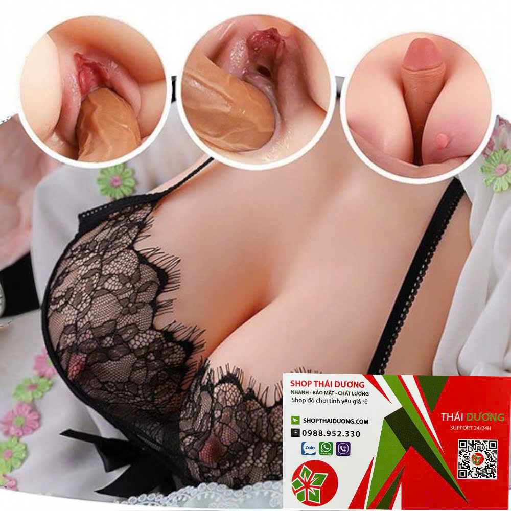 Ngực Giả Silicon 3.3kg Cao Cấp  Âm Đạo Hậu Môn Mềm Mịn Cho Nam