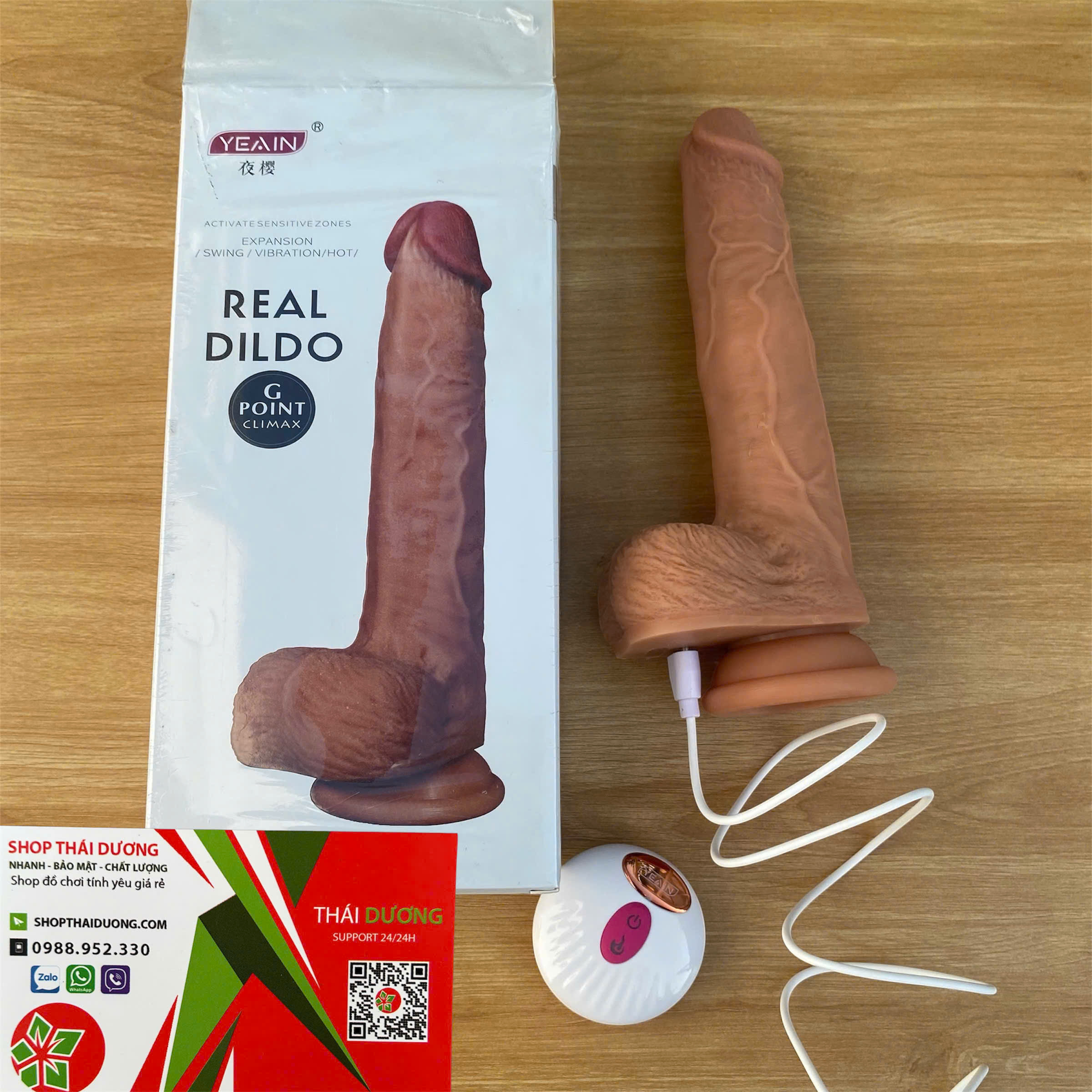 Dương Vật Giả Real Dildo Điều Khiển Từ Xa - Gắn Tường, Rung Thụt Tỏa Nhiệt, Công Nghệ Hiện Đại