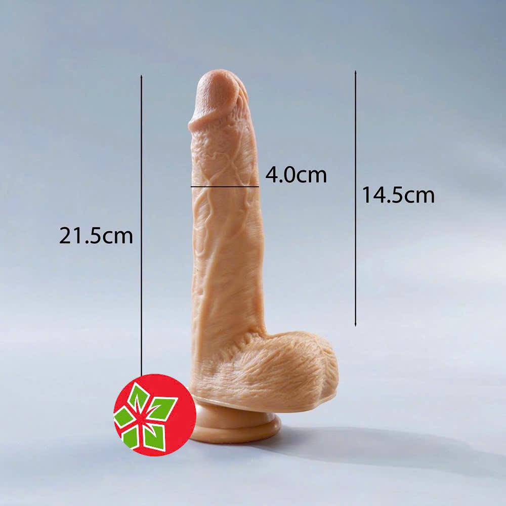 Dương Vật Giả Real Dildo Điều Khiển Từ Xa - Gắn Tường, Rung Thụt Tỏa Nhiệt, Công Nghệ Hiện Đại
