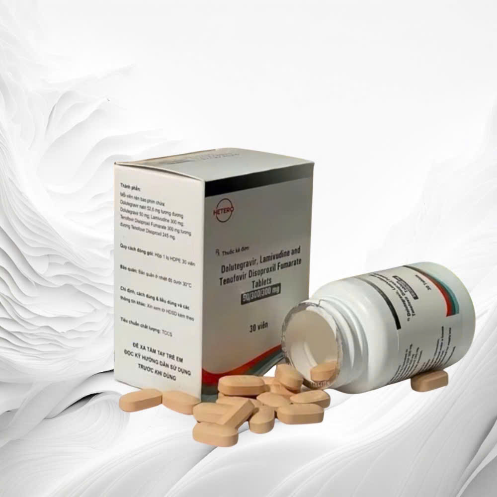 Viên Uống ARV Mylan phòng Chống Phôi Nhiếm HIV Hộp 30 viên