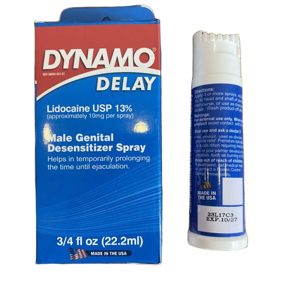 Chai xịt Mỹ  Dynamo  Delay - Kéo dài thời gian Cho Nam - Chai 22ml