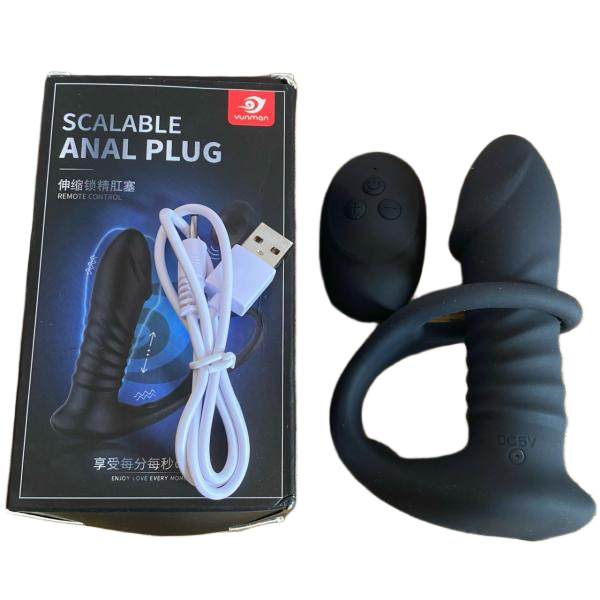 Trứng Rung Thụt Hậu Môn Silicon Cao Cấp