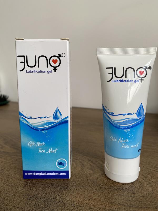 Gel Bôi Trơn Juno Tạo Cảm Giác Mát Lạnh Chai Gốc Nuước  50g