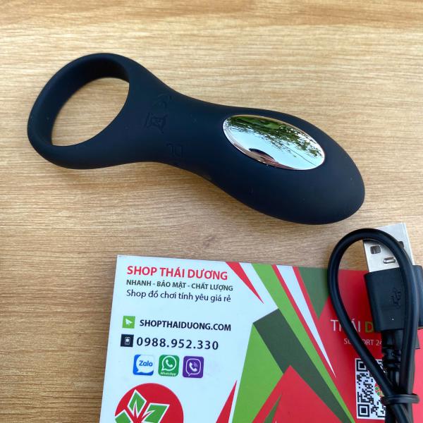 Vòng Đeo Dương Vật Chống Xuất Tinh 7 Chế độ Rung Cực mạnh 