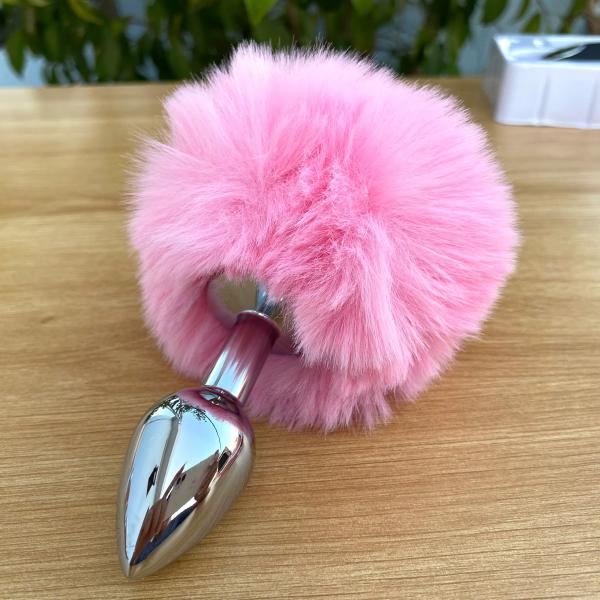 Butt Plug Đuôi Thỏ inox - Đồ Chơi Người Lớn Kích Thích & Quyến Rũ
