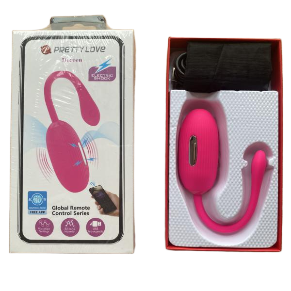 Trứng Rung Kích Điện pretty Love _Điều Khiển Qua app Kết Nối Bluetoth cao cấp