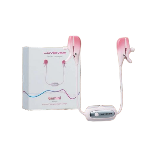 Máy Rung Kẹp Hai Đầu Vú Lovense Điều Khiển Qua Bluetooth Bằng Điện Thoại