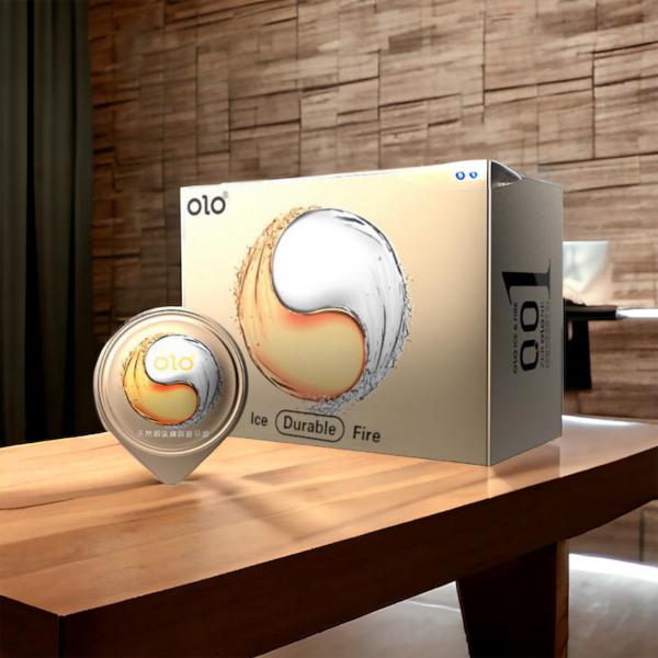 Bao Cao Su Lửa Băng OLO 0.01- Siêu Mỏng Kéo Dài Thời Gian - Tạo Ra cảm Giác Nóng Lạnh Tuyệt Vời