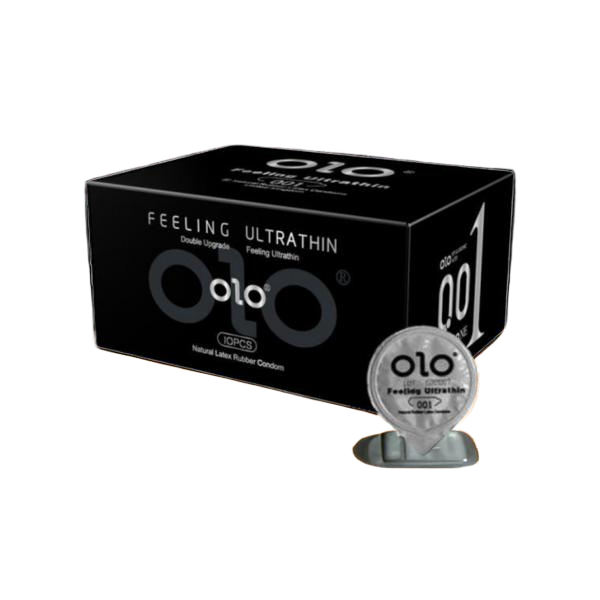Bao Cao Su Hương Vani OLO 0.01 Siêu Mỏng - Hộp 10 cái