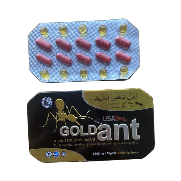 Thuốc Cường Dương Kiến vàng Đen Tây Tạng - Gold Ant USA -Kéo Dài Thời gian Cho Nam