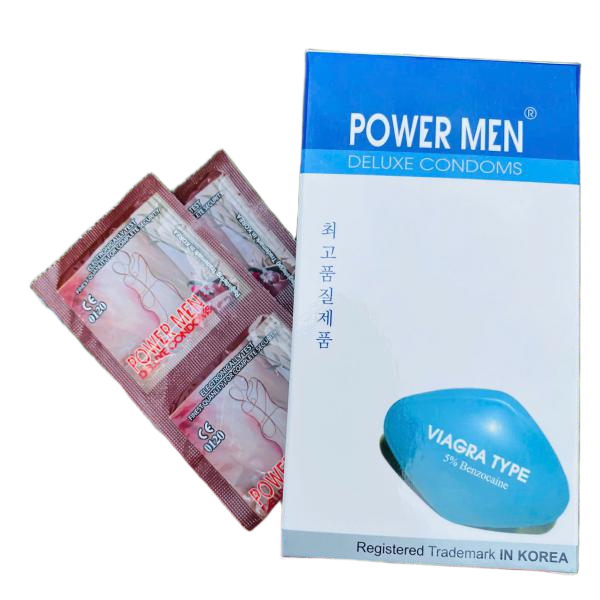 Bao Cao Su Siêu mỏng POWER MEN Kéo Dài Thời Gian Hộp 12 Cái Bcs
