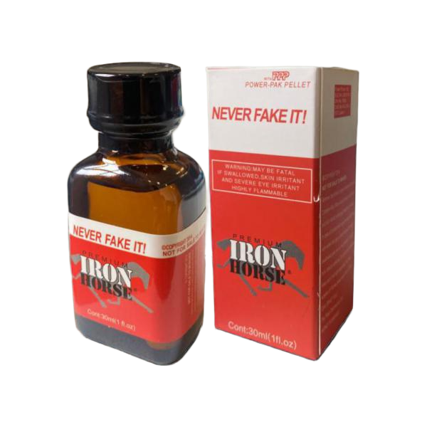 Phân Phối Chai HÍt Kích Thích Popper Premium Iron Horse 30ml Chính Hãng Mỹ Dùng Cho Top Bot
