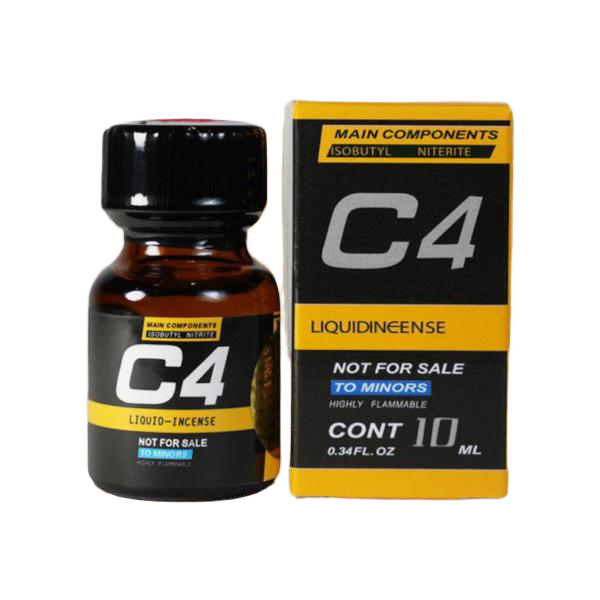 Popper C4  Yellow Chai 10ml Chính Hãng Mỹ USA PWD Tăng Hưng phấn Cho Top Bot