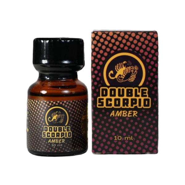 Tinh Dầu Popper Double Scorpio Amber chai 10ml chính hãng mỹ kích thích cực mạnh Cho LGBT