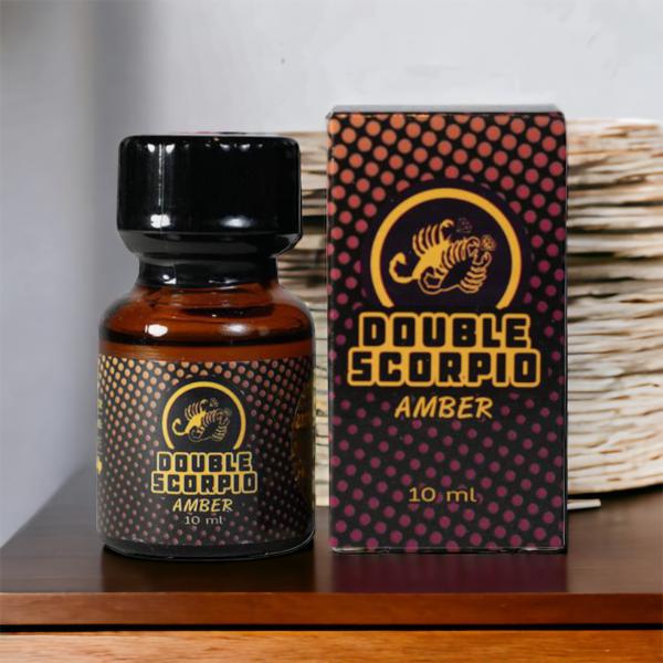 Tinh Dầu Popper Double Scorpio Amber chai 10ml chính hãng mỹ kích thích cực mạnh Cho LGBT 