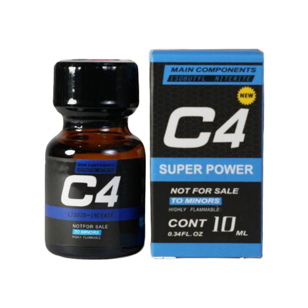 Tinh Dầu Kích Thích Popper C4 Blue Xanh chai 10ml - Sự Kết Hợp Hoàn Hảo Cho Top Bot