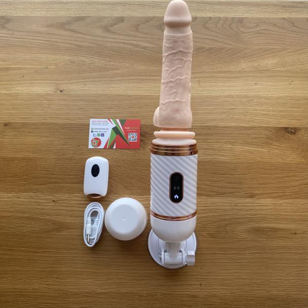 Shop bán Dương vật Rung Thụt Toả Nhiệt Dibe Gắn Tường - Kết Hợp Điều Khiển Từ Xa Dùng Cho Chi Em Phụi Nữ