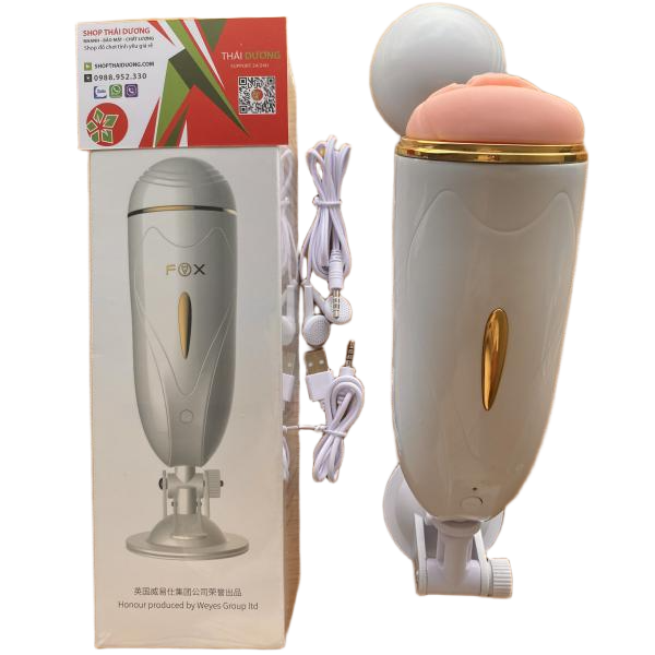 Sextoy Cốc Âm Đạo Giả Có Rung Rên - Kết Hợp Đế Hít Thường Dùng Cho Nam Giải Toả Căng