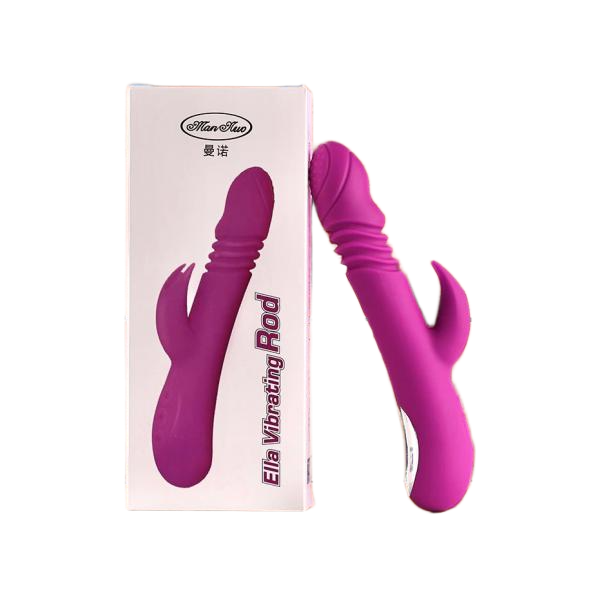 Dương Vật Giả Mannuo Ella Vibrating ROD  Rung Thụt - Kết Hợp Toả Nhiệt Cao Cấp Cho Nữ Thủ